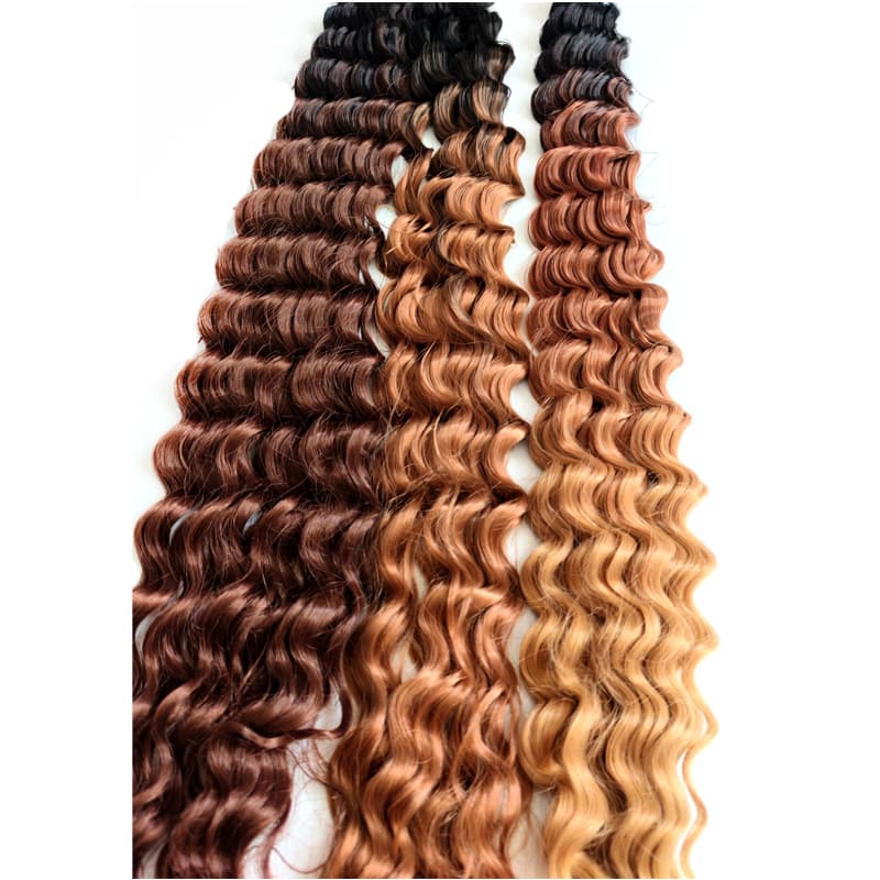 Deep Wave Crochet Hair Bundle
